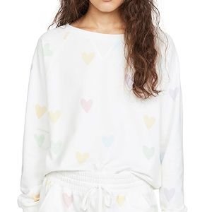 Honeydew Intimates Heart Sweatshirt